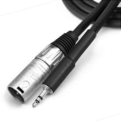 Cabo 0,30 mm P2ST / XLR Macho de linha 5 mt AC18 - Santo Angelo