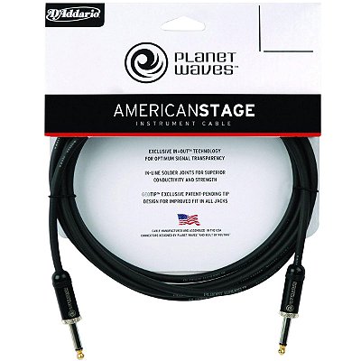 Cabo P10 / P10 American Stage PW-AMSG-10 3.05 Mt - Planet Waves