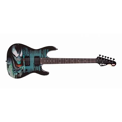 Guitarra 2 Cap Humbucker Licenciada Marvel GMV-1 Venom - PHX