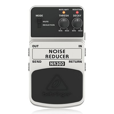 Pedal Redutor de Ruídos para Guitarra Behringer NR300 Noise Reducer