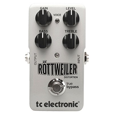PEDAL ROTTWEILER DISTORTION - TC ELECTRONIC
