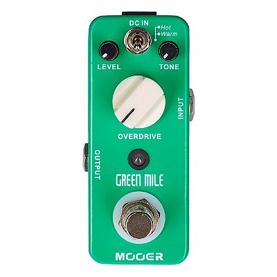 Pedal Overdrive Mooer Green Mile