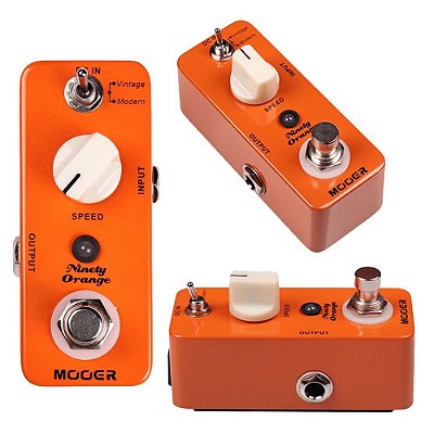 Pedal Phaser Ninety Orang Analog Phaser MNOAP - Mooer 3075