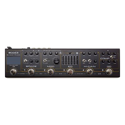 Pedaleira Compactoa Mooer Black Truck CPT-2 com Bag
