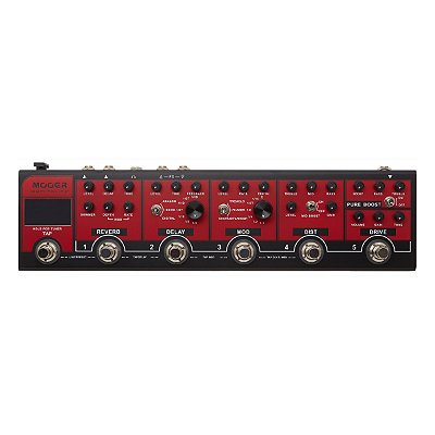 Pedaleira Compacta Mooer Red Truck CPT-1 com Bag