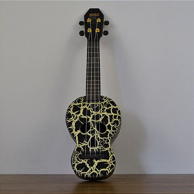 Ukulele Soprano Caveira Brilhante (Brilha no escuro) MC1SKGGN c/ Bag - Mahalo