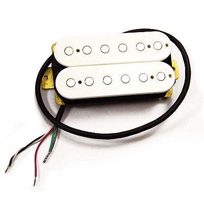 Captador Humbucker para Guitarra H Pro Neck White/White D'Angelous - Santo Angelo