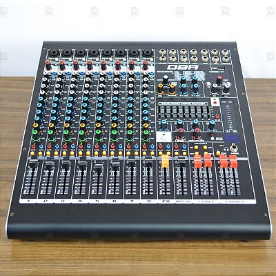 Mixer Mesa de Som 8 Canais DM8 USB - DBR