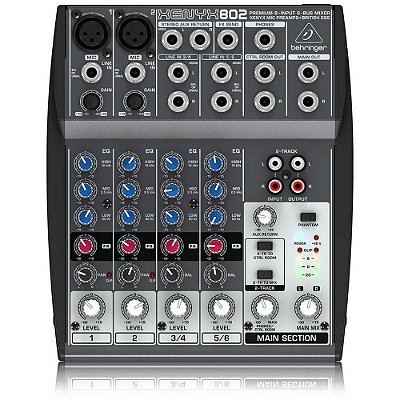 Mixer Mesa de Som Xenyx 802 - Behringer