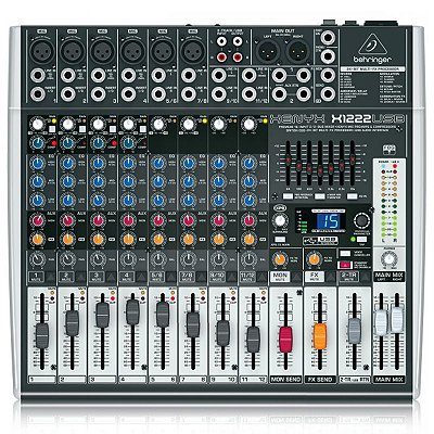 Mixer Mesa de Som Xenyx X1222USB - Behringer