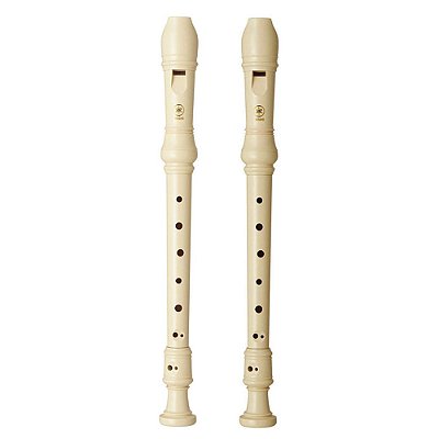 Flauta Soprano Barroca YRS24B e Germânica YRS23 Yamaha