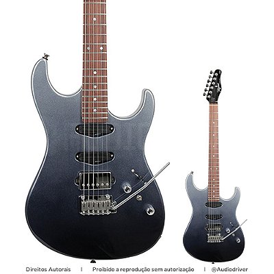 Guitarra Tagima Brasil STELLA H3 DF FMG Fade Metallic Grey