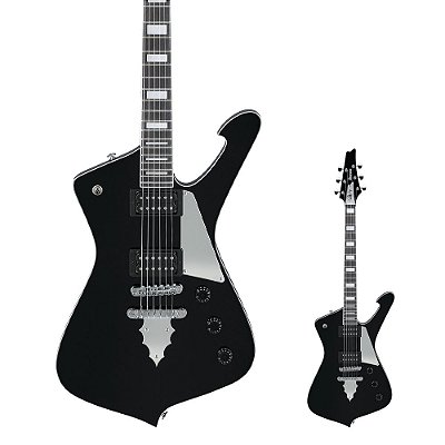 Guitarra Iceman Paul Stanley Ibanez PS60 Preta com Bag