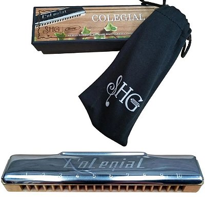 Harmonica HE Colegial em Dó 18440C - HERING