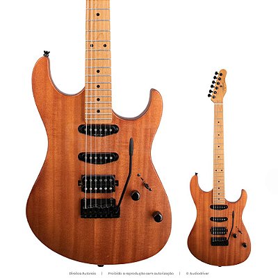 Guitarra Super Strato Tagima Stella NTS/LF Classic Natural Satin