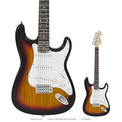 Guitarra Elétrica Vogga VCG601N Stratocaster YS Sunburst