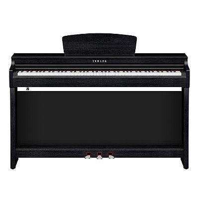 Piano Digital 88 Teclas Yamaha Clavinova CLP-725B CLP Series Preto Fosco