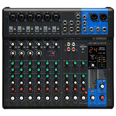 Mesa de Som Mixer MG12XUK - Yamaha