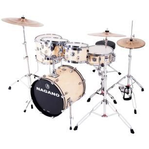 Bateria Nagano Garage Rock 22 Natural Clear