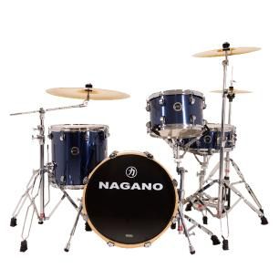 Bateria Nagano World B-Bop Blue Race 14" 12" 14" 18"