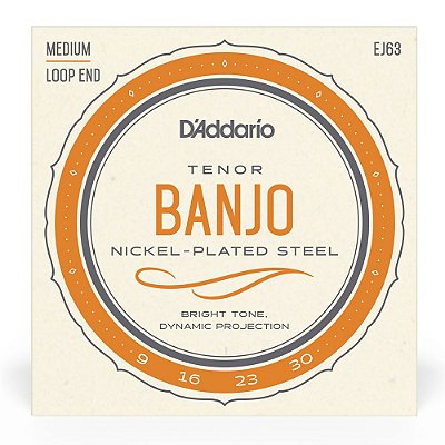 Encordoamento para Banjo Tenor 4C EJ63 - D'addario