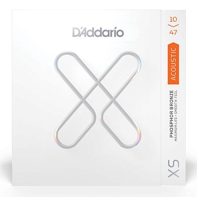 Encordoamento D'addario Violão Aço 010 XSAPB1047 Phosphor Bronze Tensão Média #Progressivo