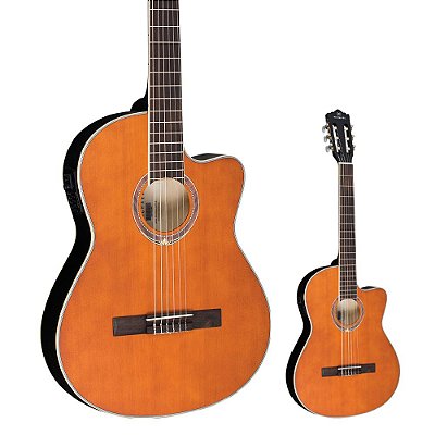 Violão Elétrico Nylon Semi-Flat Galaxy VM225E SH – Michael