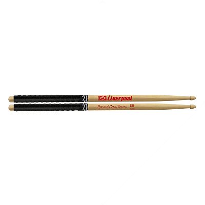 Baqueta 5B Ponta Madeira Liverpool Special Grip