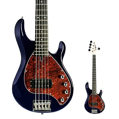 Baixo 5 Cordas Estilo Music Man PHX MSR-5 DBL Sunset Dark Blue