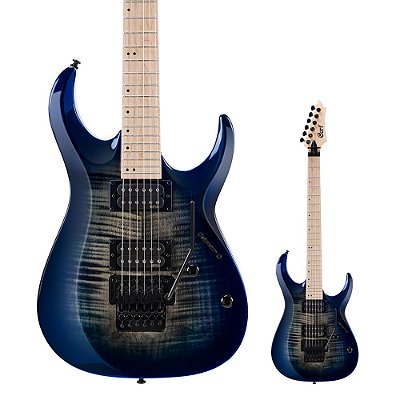 Guitarra Super Strato FloydRose Captador EMG X 300 BLB - Cort