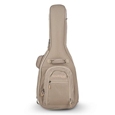 Capa Para Violão Clássico Estofada Em RokTex Resistente a Agua Cor Cáqui RB 20448 K - Rockbag