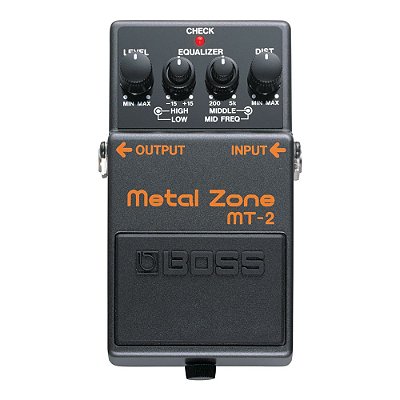 Pedal de Distorção para Guitarra BOSS MT-2 Metal Zone