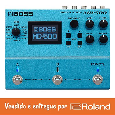 Pedal Modulação Boss MD-500 Modulation | Roland Store