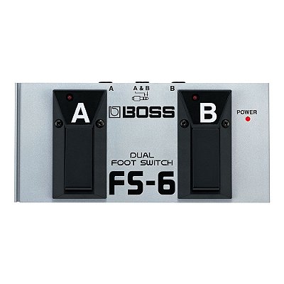 Pedal Seletor Duplo BOSS FS-6 Dual Footswitch