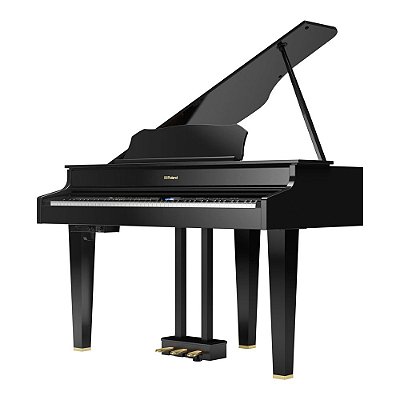 Piano Digital de Cauda 88 Teclas Roland GP607 Digital Grand