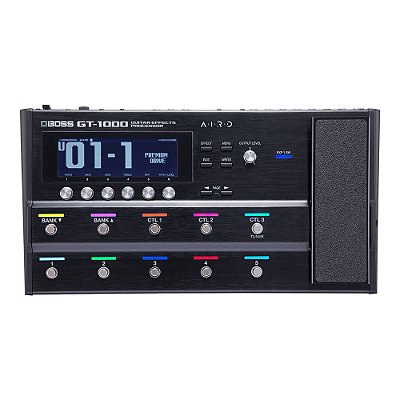 Pedaleira Multi Efeitos Compacta para Guitarra BOSS GT-1000 CORE com  Impulse Response - Audiodriver Instrumentos Musicais e Acessórios