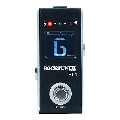 Pedal Afinador Warwick Rocktuner PT-1 BLK Preto