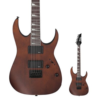 Guitarra Super Strato Ibanez Gio GRG121DX WNF HH Walnut Flat