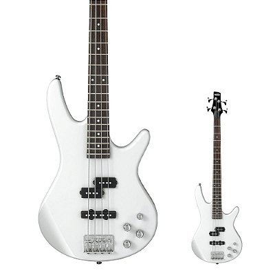 Baixo 4 Cordas Ibanez GSR200 PW Gio RG Polar White