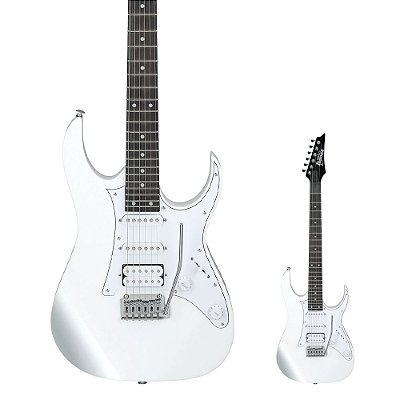 Guitarra Super Strato HSS Ibanez GRG140 WH GIO White