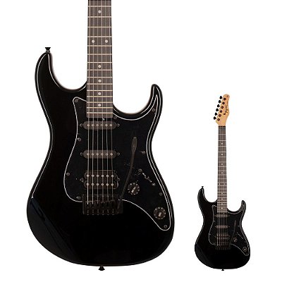 Guitarra Strato Humbucker Tagima TG-520 BK DF/PW Woodstock Black