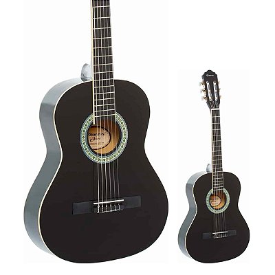 Violão 3/4 Acústico Nylon Giannini N6 BK Preto