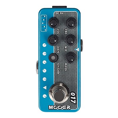 Pedal Preamp Simulador Mooer 017 Cali-MK IV (Baseado no Mesa Boogie Mark IV)