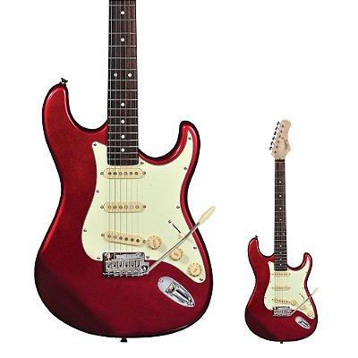 OUTLET | Guitarra Strato Tagima T-635 Classic MR DF/MG Metallic Red