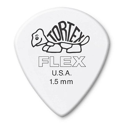 Palheta para Guitarra Dunlop Tortex Flex Jazz III 1.50 mm (01 Unidade)