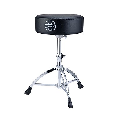 Banco para Bateria Mapex T670 Redondo com Ferragem Dupla