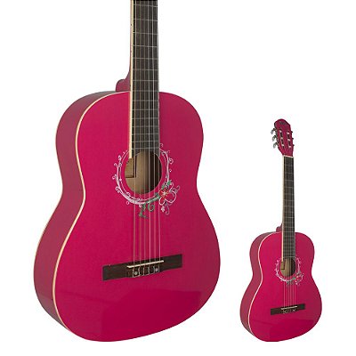 Violão Nylon Acústico Tagima Memphis AC-39 PI Pink