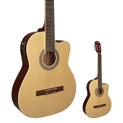 Violão Nylon Acústico Tagima Memphis AC-60 EQ NT Natural