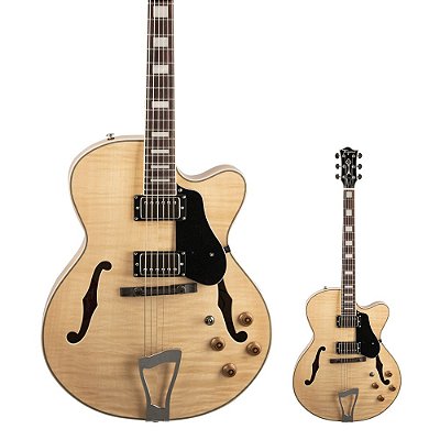 Guitarra Acústica Tagima Jazz 1900 NT Jazz ‘N’ Blues Series Natural com Case