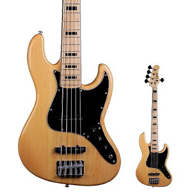 OUTLET | Baixo 5 Cordas Jazz Bass Tagima TJB-5S NT LF/BK Special Natural